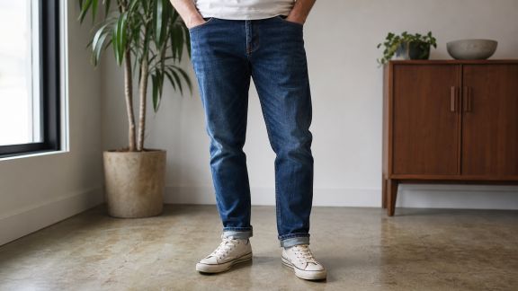 Le jean tapered : à qui s’adresse cette coupe moderne ?