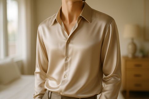 Chemises en soie : luxe et confort à porter