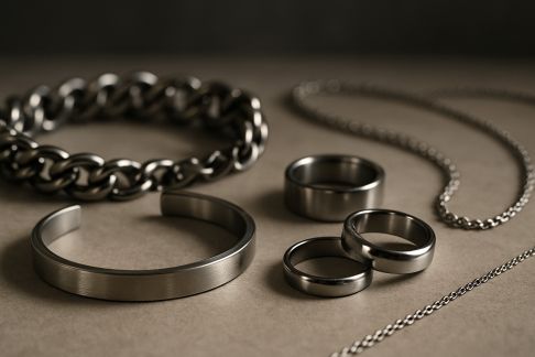 Les bijoux en acier inoxydable : robustesse et élégance