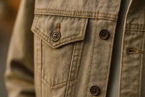 Zoom sur les détails : boutons, poches et surpiqûres pour personnaliser son style