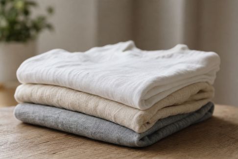 Quel tissu privilégier pour un T-shirt agréable à porter l’été comme l’hiver ?