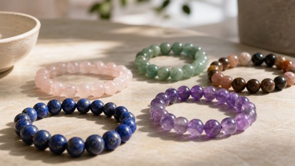 Pierres fines et bracelets : l’alliance du style et de la lithothérapie