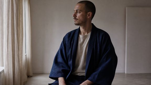 Les vestes kimono : influence nippone dans le vestiaire masculin