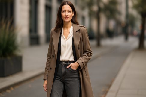 Idées de tenues avec un jean gris pour un style raffiné
