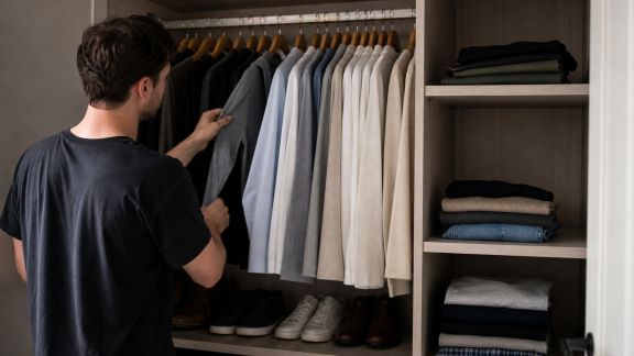 Les clés pour un dressing masculin toujours ordonné au quotidien
