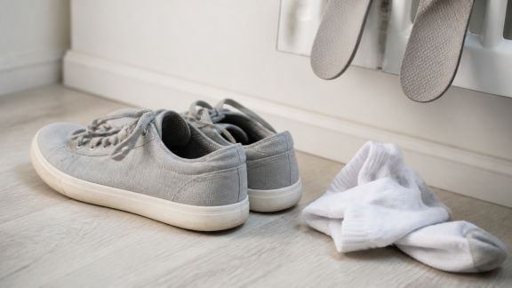 Chaussures et transpiration : solutions pour garder les pieds au sec