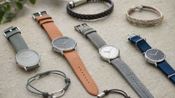 Montres et bracelets d'été : choisir des matériaux adaptés aux beaux jours