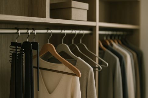 Bien choisir ses cintres et accessoires pour préserver son dressing