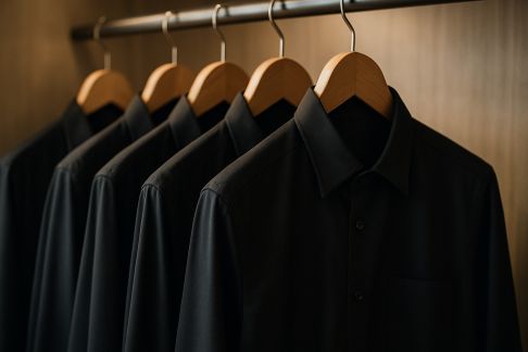 Chemises noires : l’atout chic de votre dressing