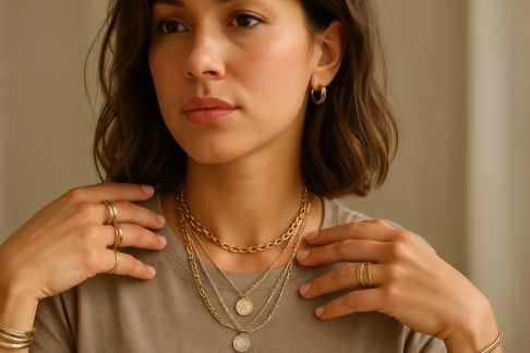 Mix et match : porter ses bijoux en superposition