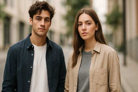 L'art de superposer T-shirts et chemises pour un look dynamique