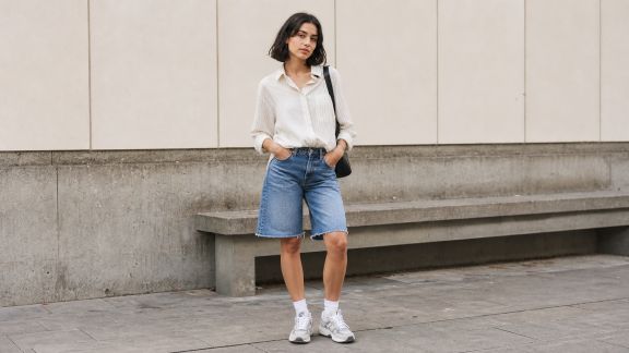 Comment intégrer le bermuda en jean dans ses looks urbains