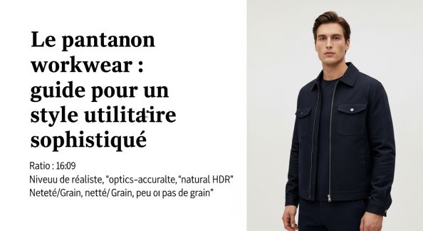 Le pantalon workwear : guide pour un style utilitaire sophistiqué