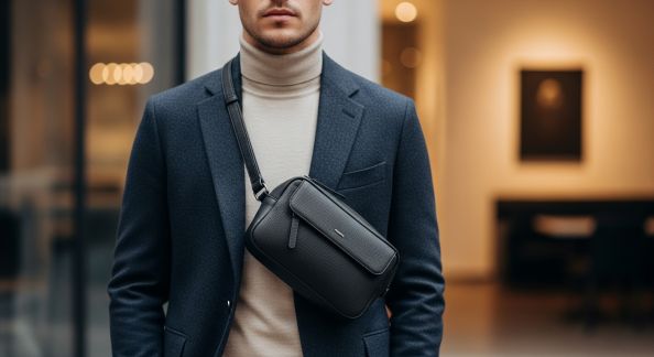 Les mini-sacs pour homme : tendance minimaliste et chic