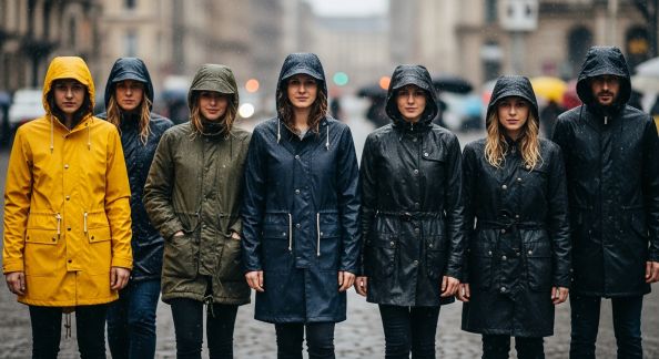 Petit guide des manteaux à capuche pour affronter la pluie