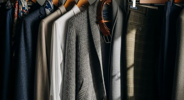 Comment harmoniser les textures dans un dressing masculin