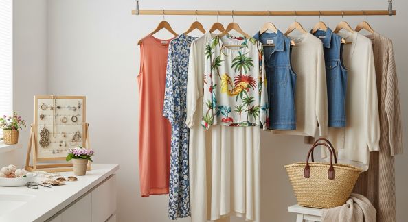 Créer un dressing de saison sans changer tout son garde-robe