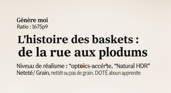 L’histoire des baskets : de la rue aux podiums