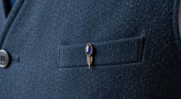 Les épingles de revers : l’atout raffiné de la veste masculine