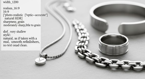 Les bijoux en acier inoxydable : robustesse et élégance