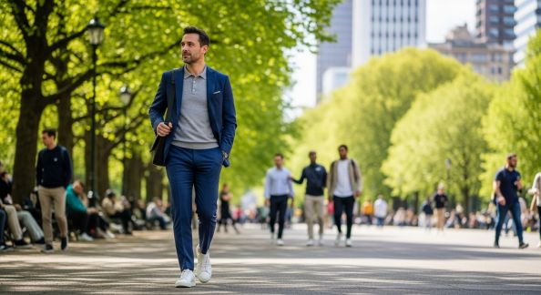 Pantalons de costume : peut-on les porter en dehors du bureau ?