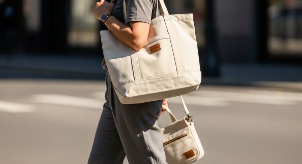 Sacs en toile : L'allié parfait pour un look décontracté