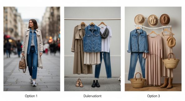 Composer des looks polyvalents pour les journées imprévisibles