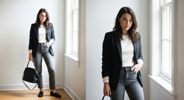 Idées de tenues avec un jean gris pour un style raffiné