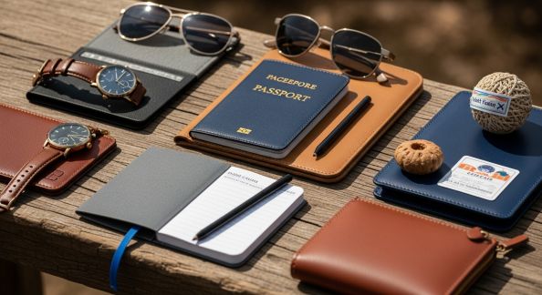 Les meilleurs accessoires masculins pour voyager avec élégance