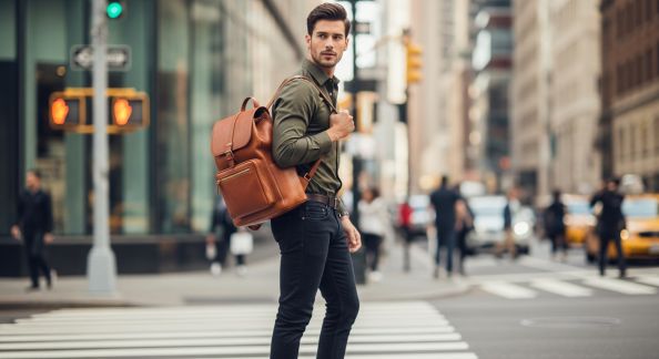 Les sacs à dos en cuir : Élégance et praticité pour l'homme moderne