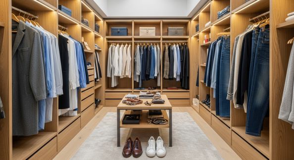 Dressing pour homme : choisir entre style et confort