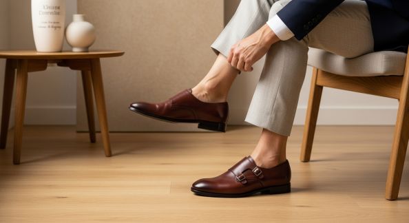 Les chaussures à double boucle : élégance et originalité au masculin