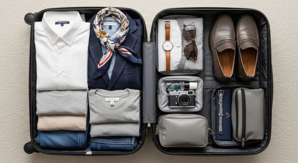 Organiser sa valise pour rester stylé en voyage