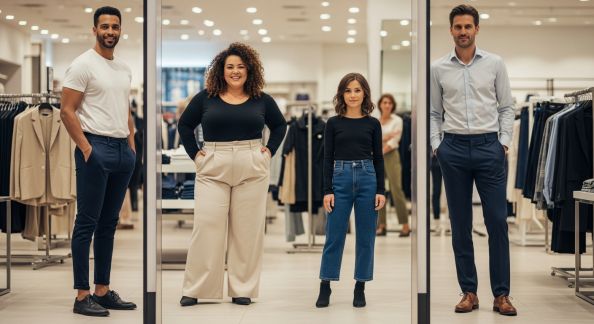 Sélectionner le Bon Pantalon pour votre Morphologie