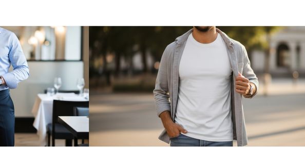 Adapter votre chemise ou T-shirt à un événement formel ou casual