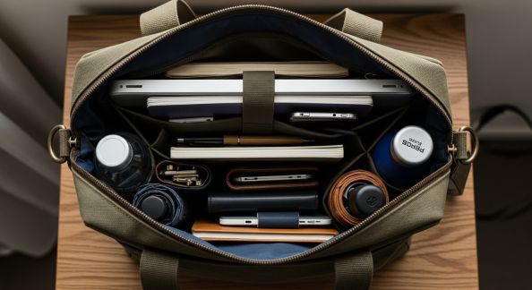 Comment bien organiser l’intérieur de son sac au quotidien