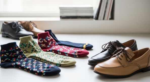 Comment associer des chaussettes colorées avec style