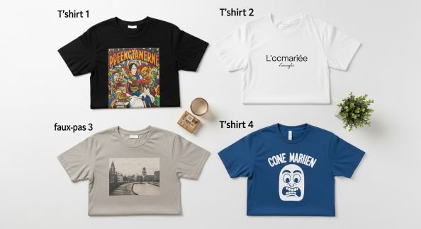 Les T-shirts imprimés : comment éviter les faux-pas
