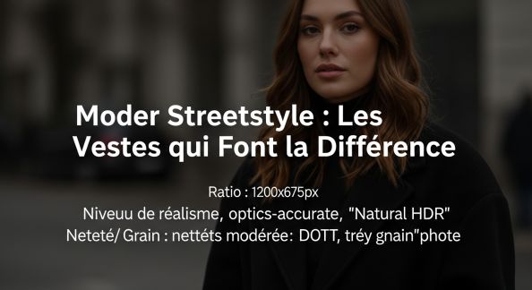 Mode Streetstyle : Les Vestes qui Font la Différence