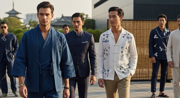 Les Influences Asiatiques dans la Mode Masculine
