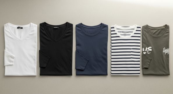 5 types de T-shirts que tout homme devrait avoir