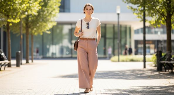 Pantalons larges : réussissez le style confort sans faute de goût