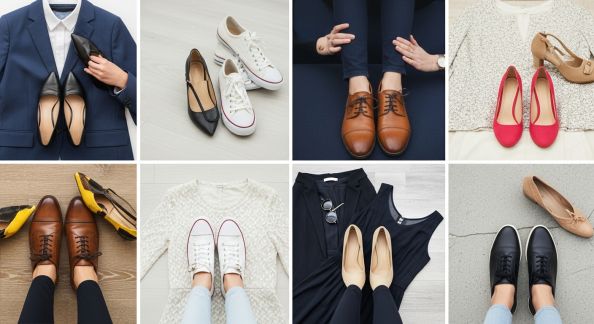 Choisir la bonne couleur de chaussure pour chaque ensemble