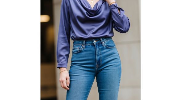 Mix & match : associer jeans et matières luxueuses pour un look unique
