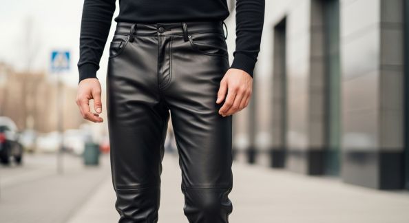 Pantalons en cuir : un choix audacieux pour l'homme moderne