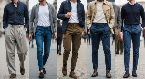 Guide des pantalons taille haute pour homme