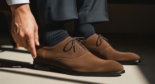 Comment bien porter des chaussures en daim sans faux pas