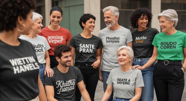T-shirts à message : exprimez-vous avec style
