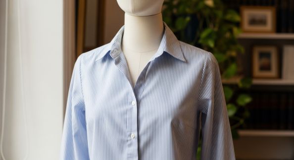 Chemises à fines rayures : tendance élégante du moment