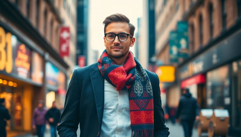 Arrêtez de vous cacher : L'écharpe homme comme arme secrète de séduction
